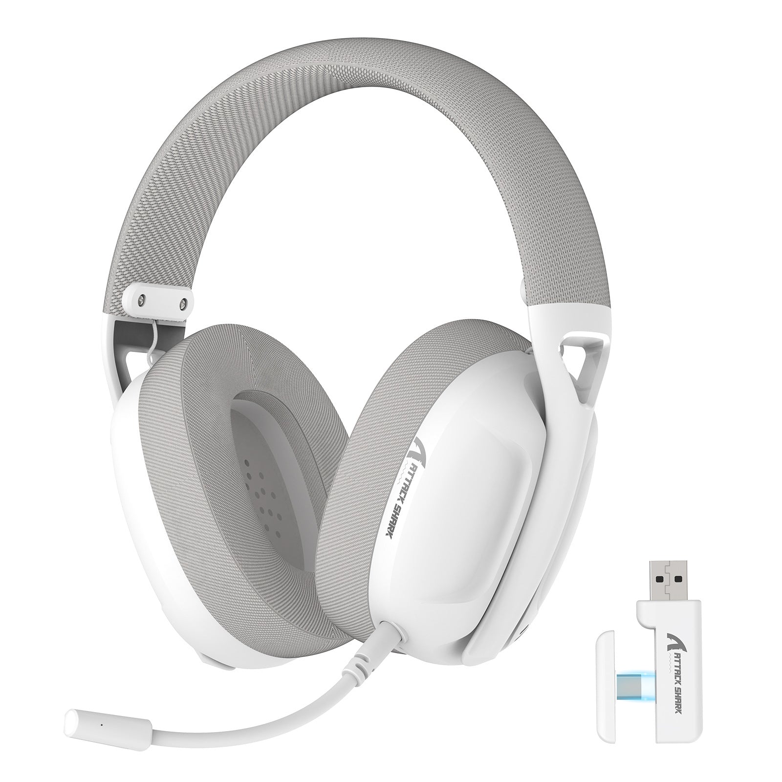Wireless Bluetooth 24G Triple-mode Wired Lightweight Over-ear Gaming Headset With Microphone