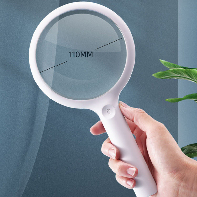 3-Speed Adjustable USB-Charging 20-LED Reading Magnifier
