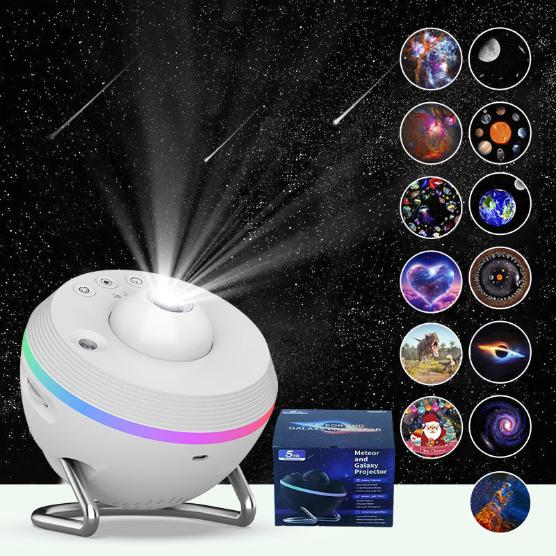 13 In 1 Ultra Clear Galaxy Projector Lamp Rotary Space Ball Planetarium Projector Lights