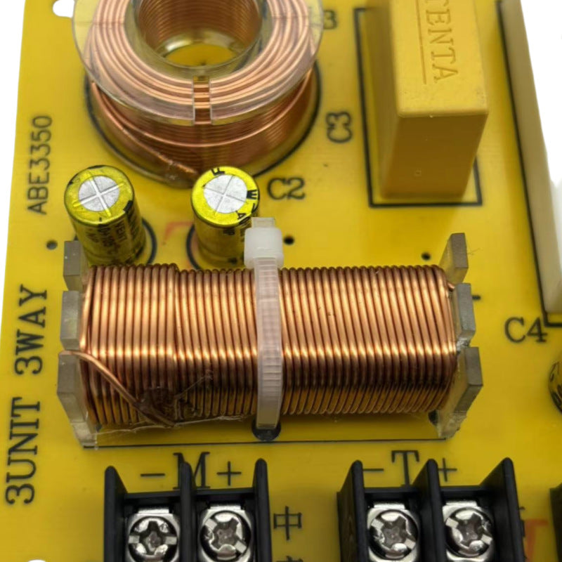 Audio Crossover Three-way 1 High 1 Low 1 Mid Solderless Speaker Divider