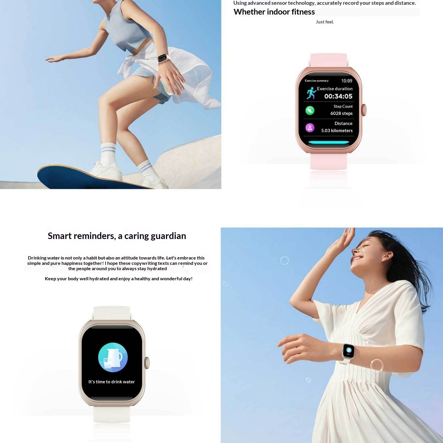 Men And Women's Sports Fitness Smartwatch