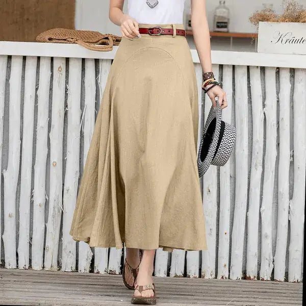 Fashion High Waist Tutu A-Line Skirt Plus Size Dress
