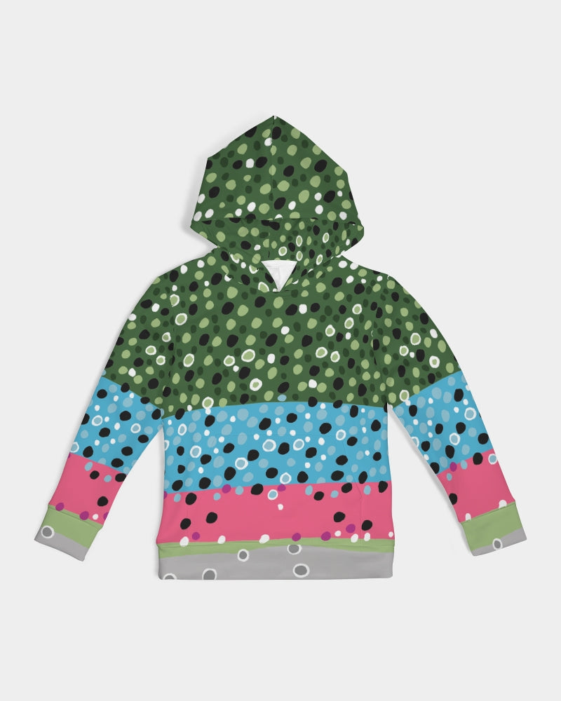 Girl's Rainbow Trout Hoodie