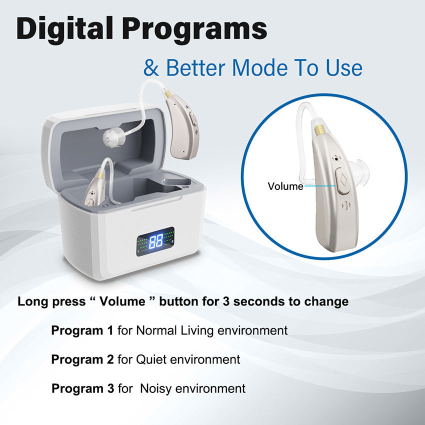 All-digital BTE Hearing Aids For The Elderly