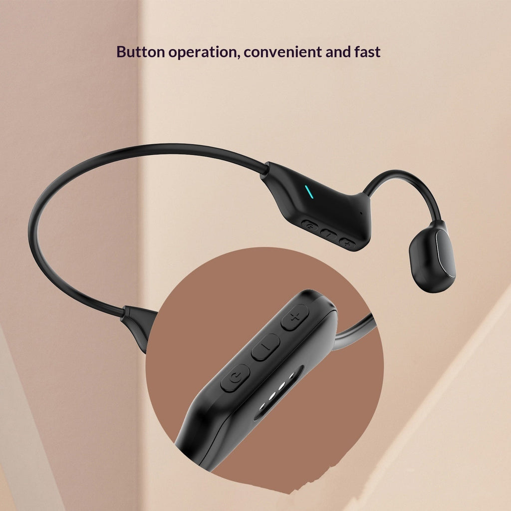 Smart Noise-canceling Wireless Bone-conduction Headphones With High-fidelity Sound