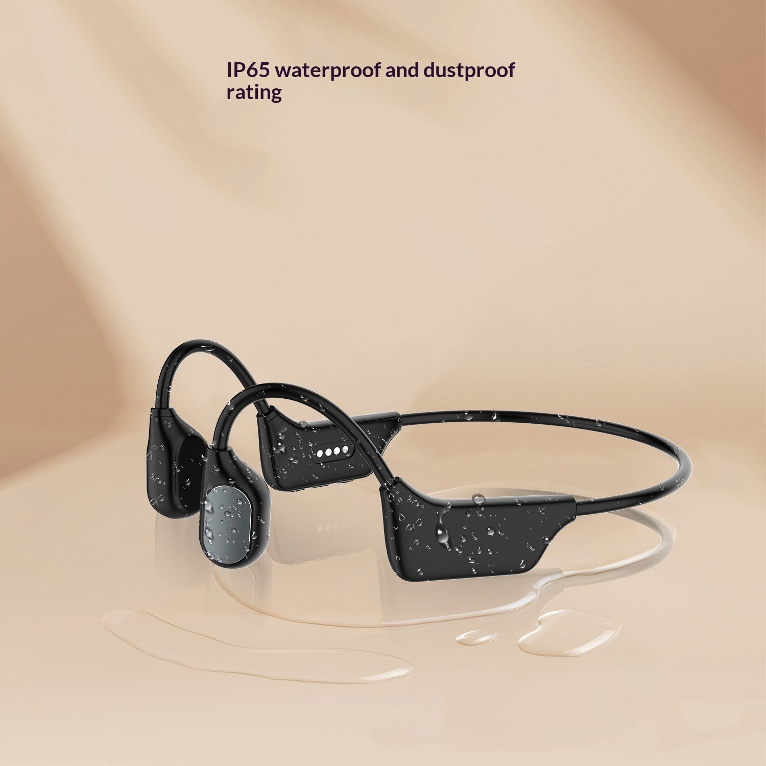 Smart Noise-canceling Wireless Bone-conduction Headphones With High-fidelity Sound