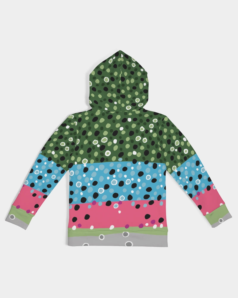 Girl's Rainbow Trout Hoodie