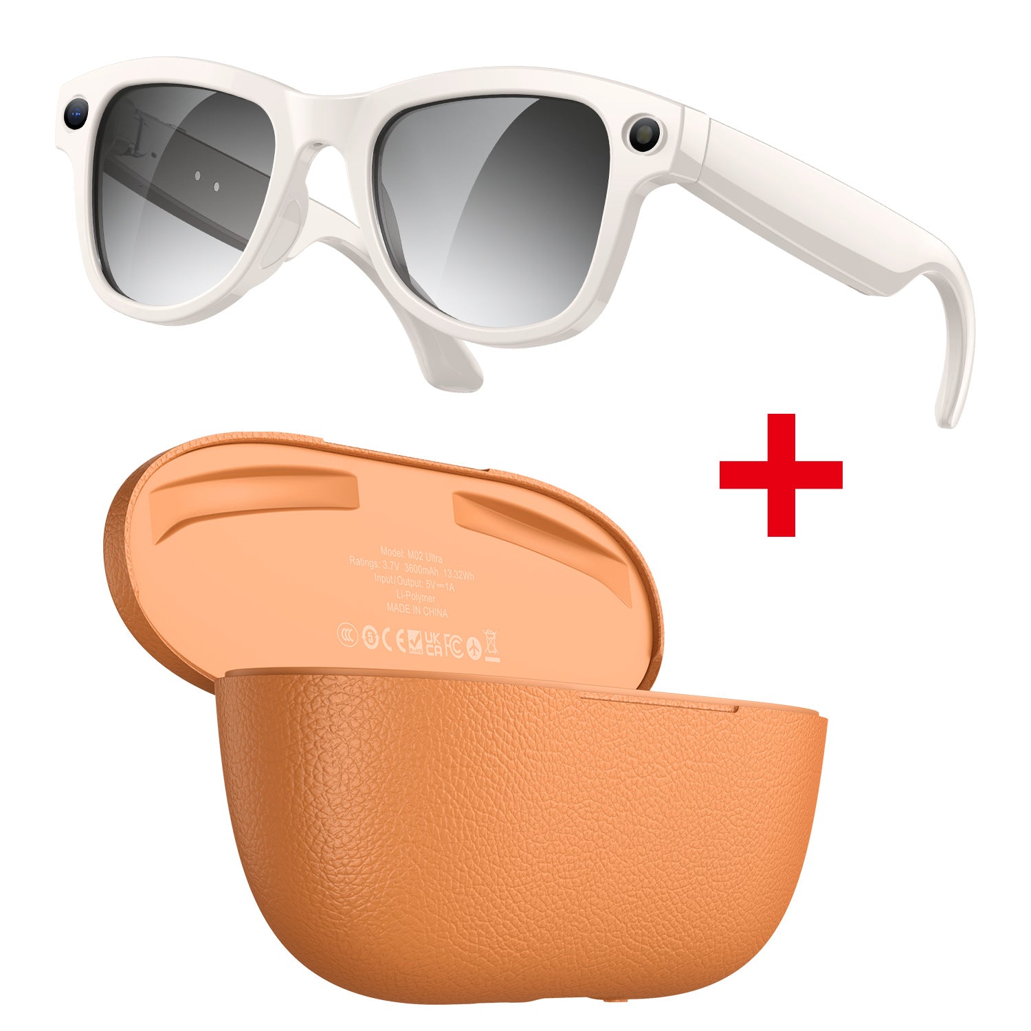 AI-powered Glasses With Image Recognition, 8-megapixel Resolution, And Wi-Fi Transmission