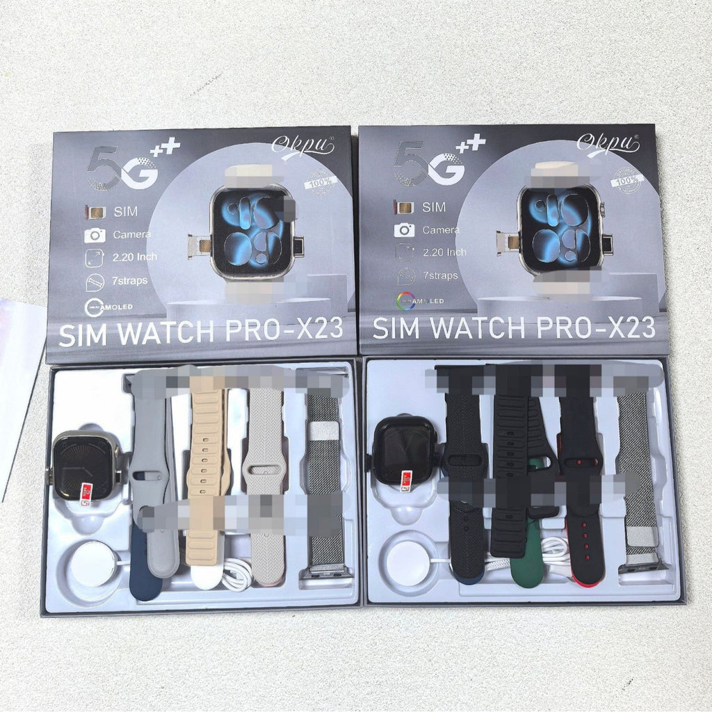 Smartwatch Multi-Strap Kit With Magnetic Charging