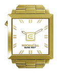 50mm2 (Gold/White) Watch