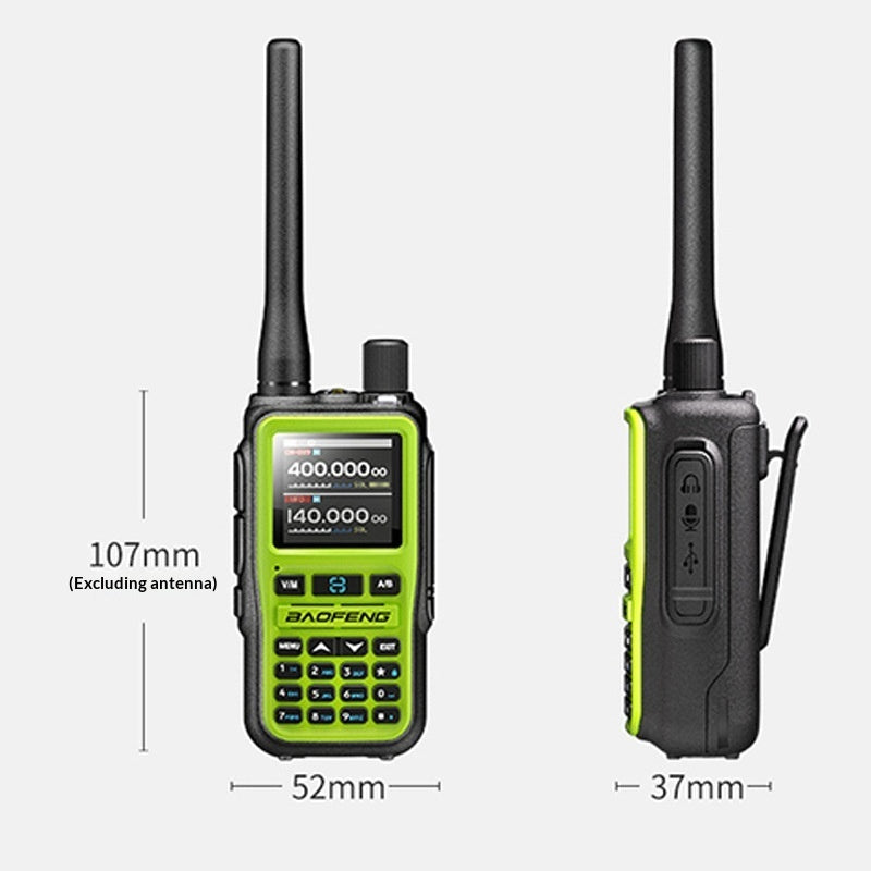 Walkie-talkie One-key Frequency Scanning AM Aviation Full Band