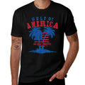 Gulf US America Patriotic Tagless Design T-Shirt