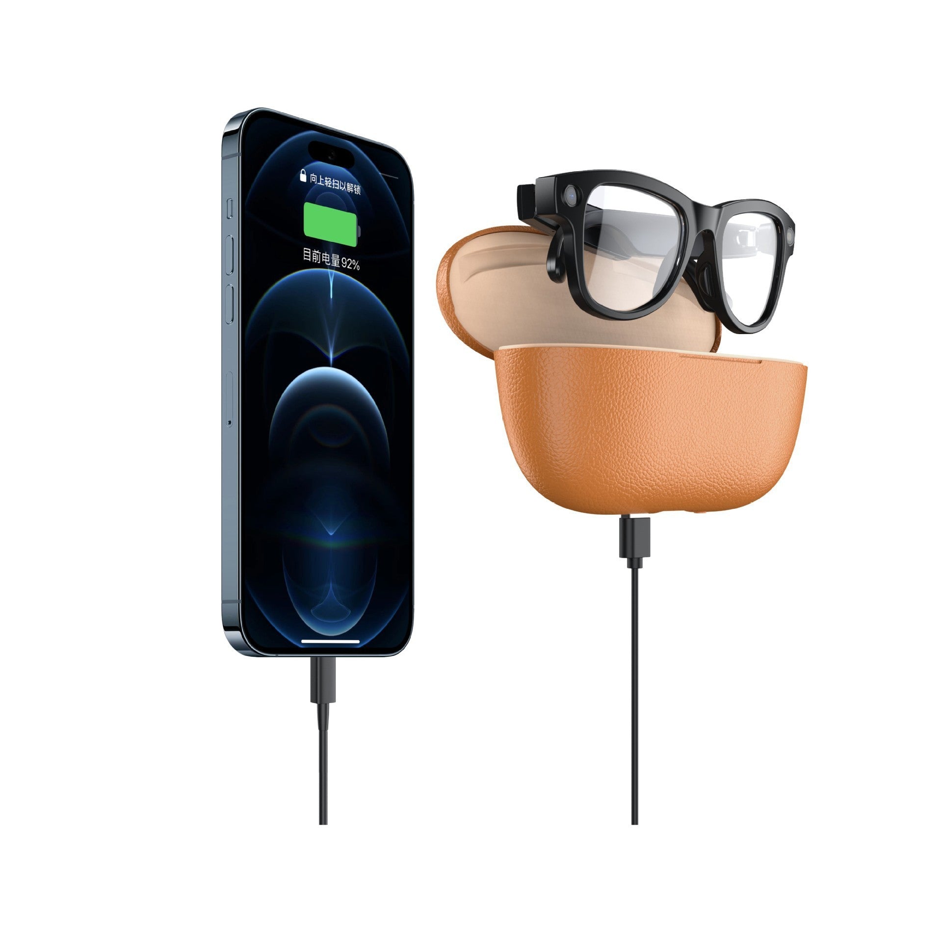 AI-powered Glasses With Image Recognition, 8-megapixel Resolution, And Wi-Fi Transmission