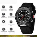 Trendy, Minimalist, Multi-functional Three-time-zone Calendar Watch