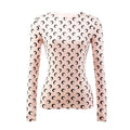 Women's Long-Sleeved Marine Moon T-Shirts & Underwear