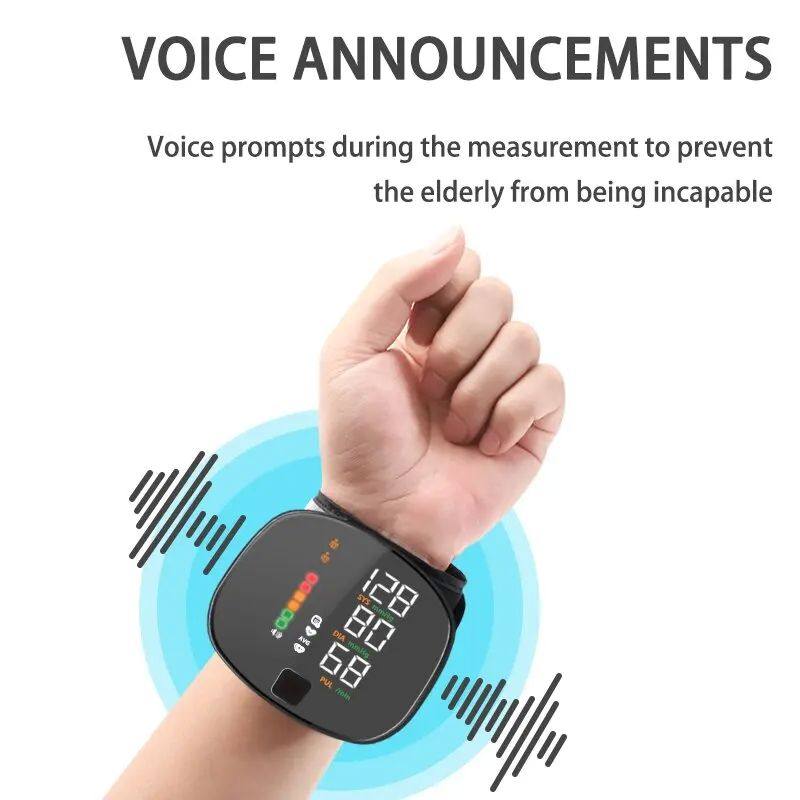 Korean Digital Rechargeable Wrist Blood Pressure Monitor