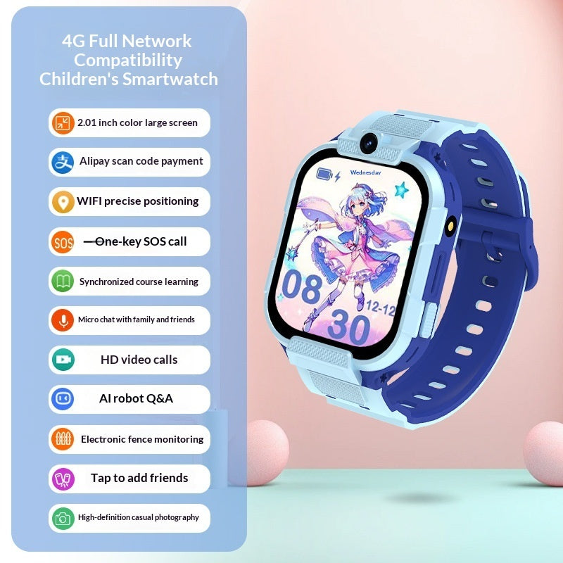 All-network 4G Smart Android Downloadable Kids Watch Phone