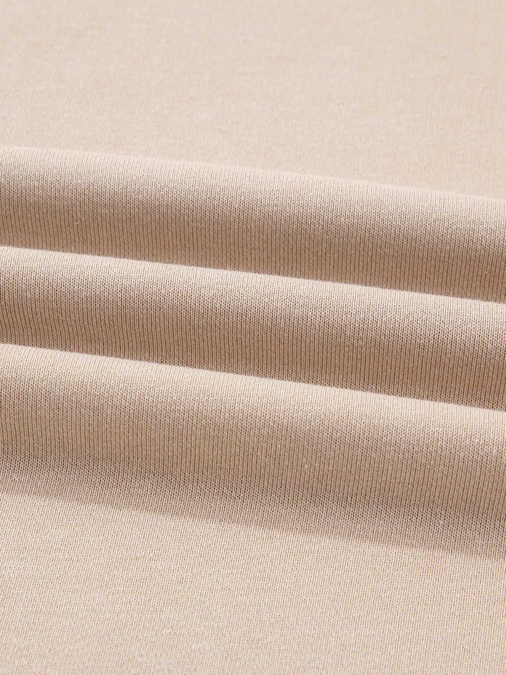 Solid Color Oversize Slit Sweatshirt and Ribbed Leggings 2pcs Set