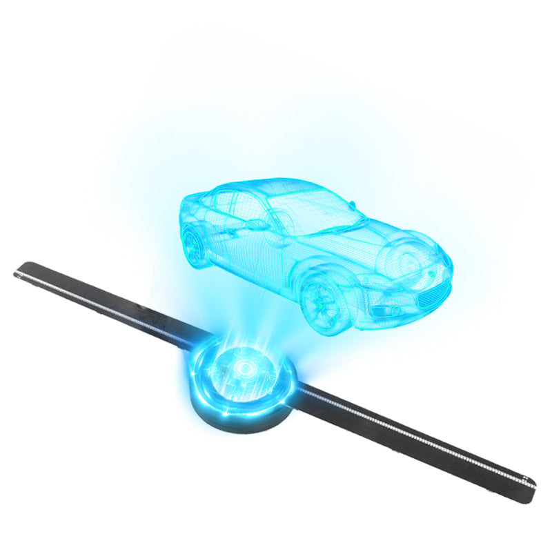 Naked-eye 3D Holographic Projection Suspension Imaging Electric Fan Screen
