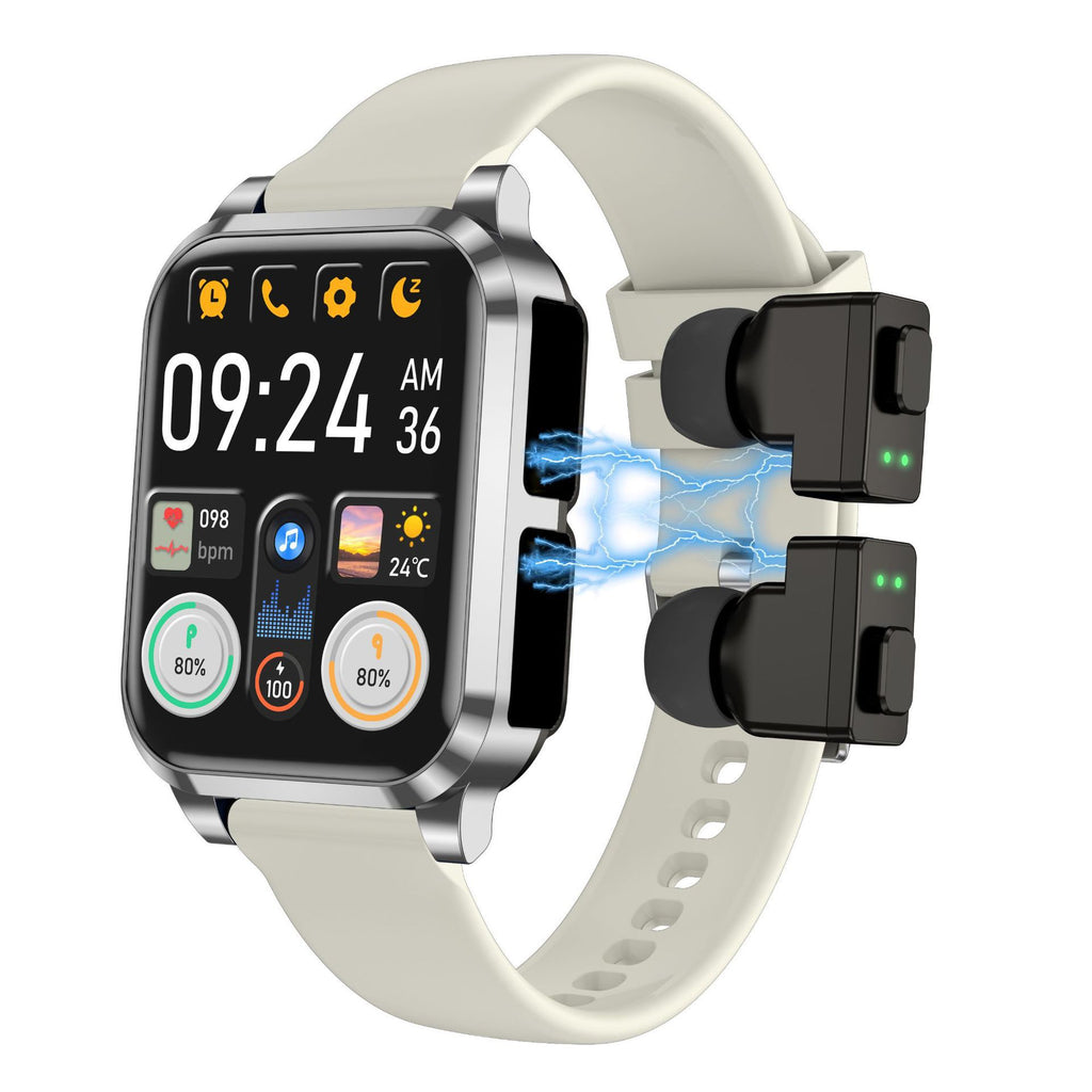 Smart Bluetooth Earbuds Multi-functional High-tech Smartwatch For Calls And Music