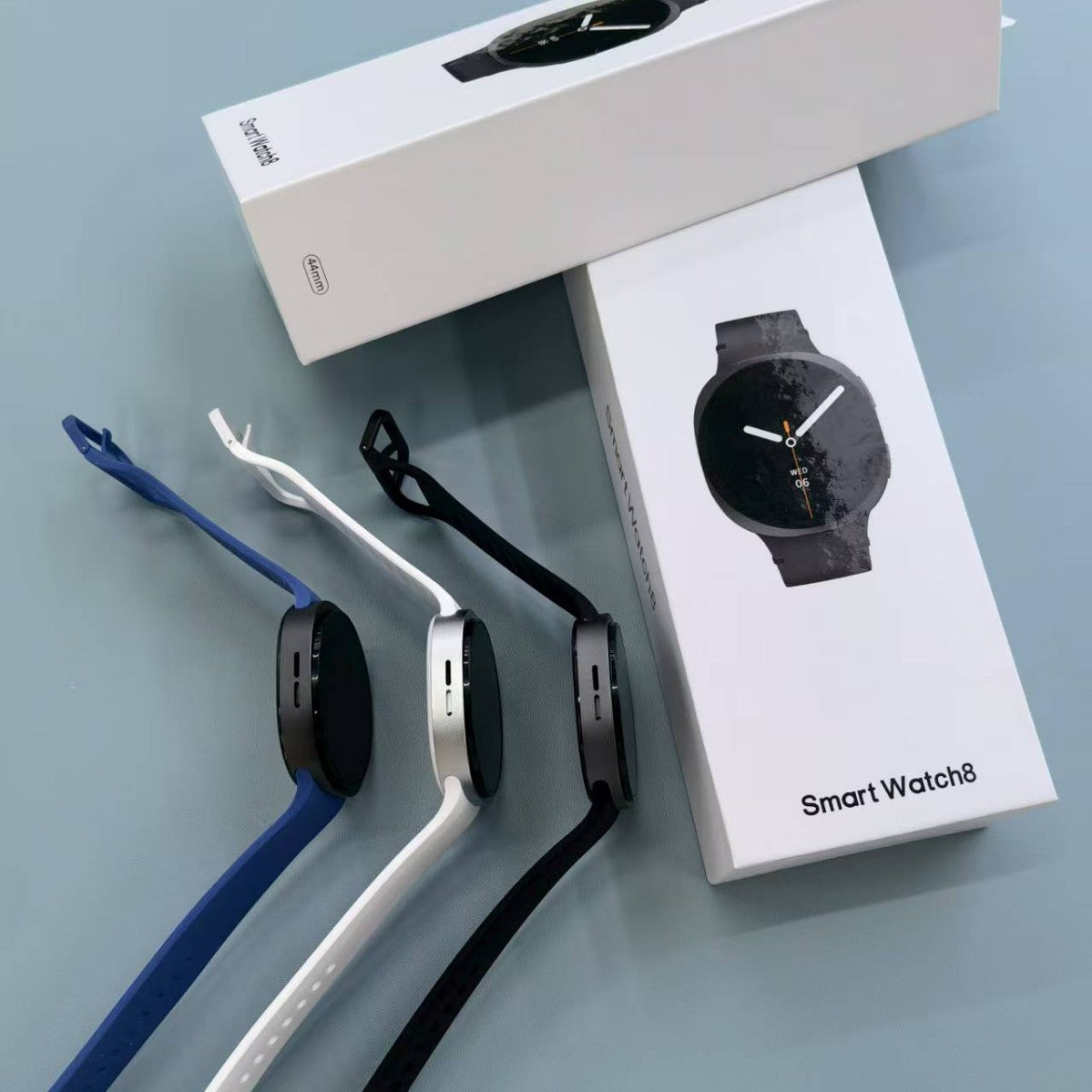 HD8 44mm Bluetooth Calling Watch 8 Smartwatch