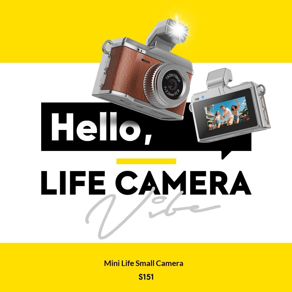 Necklace-style Mini Camera For Students On Campus