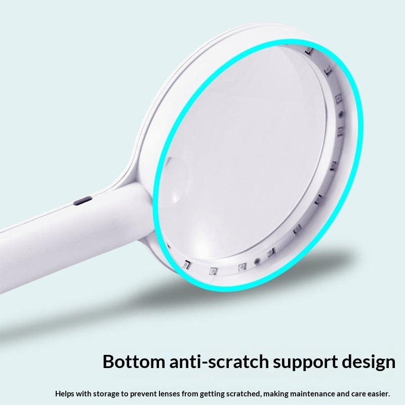 3-Speed Adjustable USB-Charging 20-LED Reading Magnifier