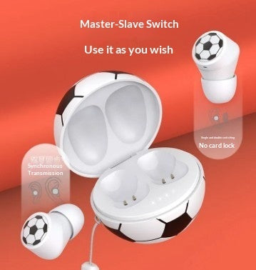 Wireless Bluetooth Sports Mini Invisible Noise-Reducing In-Ear Headphones