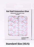 Nail Jelly Gel-Large Size-M+L-25 Sheets-600 Stickers-1 box