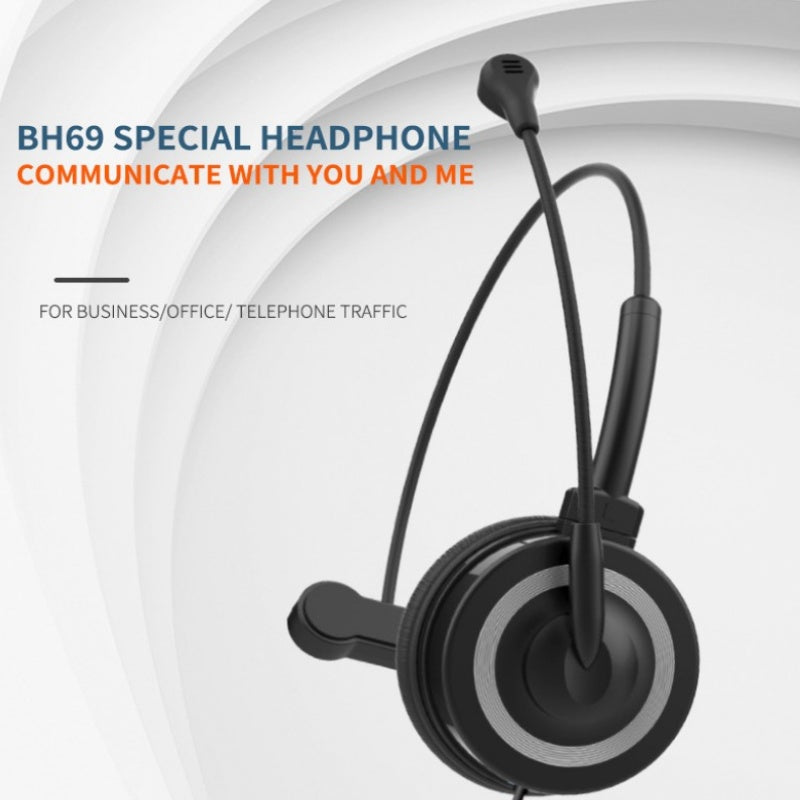Unilateral Business Telemarketing Customer Service Bluetooth Headset