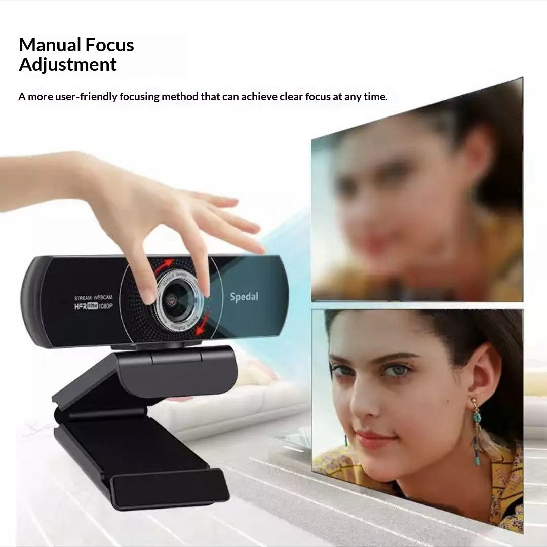 934H 1080p Ultra-HD Computer Webcam