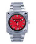 747 (Silver/Red) Watch