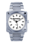 747 (Silver/White) Watch