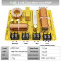 Audio Crossover Three-way 1 High 1 Low 1 Mid Solderless Speaker Divider