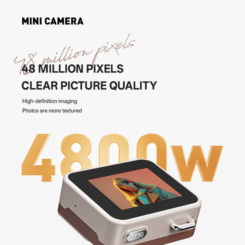 CCD Retro Mini Digital Camera For Students With High-definition Campus Photography