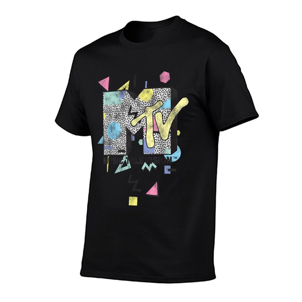 MTV Retro Shape Design Logo Graphic Versatile T-Shirt