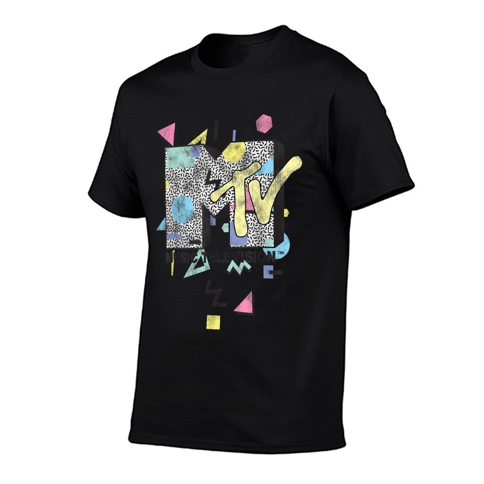 MTV Retro Shape Design Logo Graphic Versatile T-Shirt
