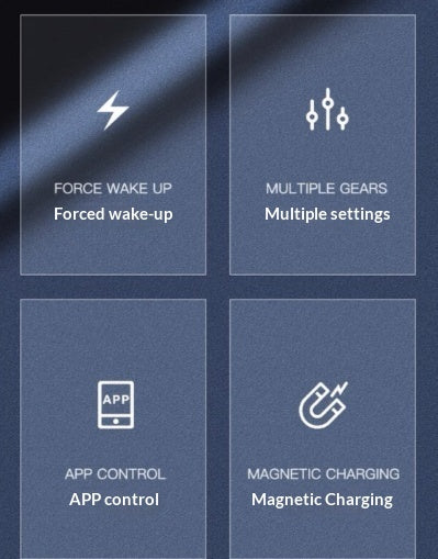 Alarm Clock Intelligent Electric Shock Bracelet Mute