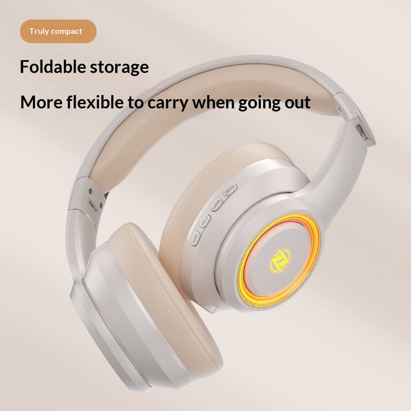 Fashionable On-ear Bluetooth Wireless Headphones