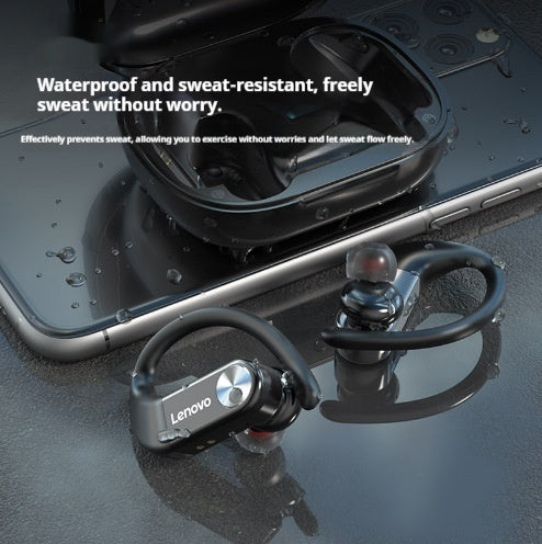 Noise-canceling Waterproof And Sweat-proof Ear-hook Bluetooth Headphones