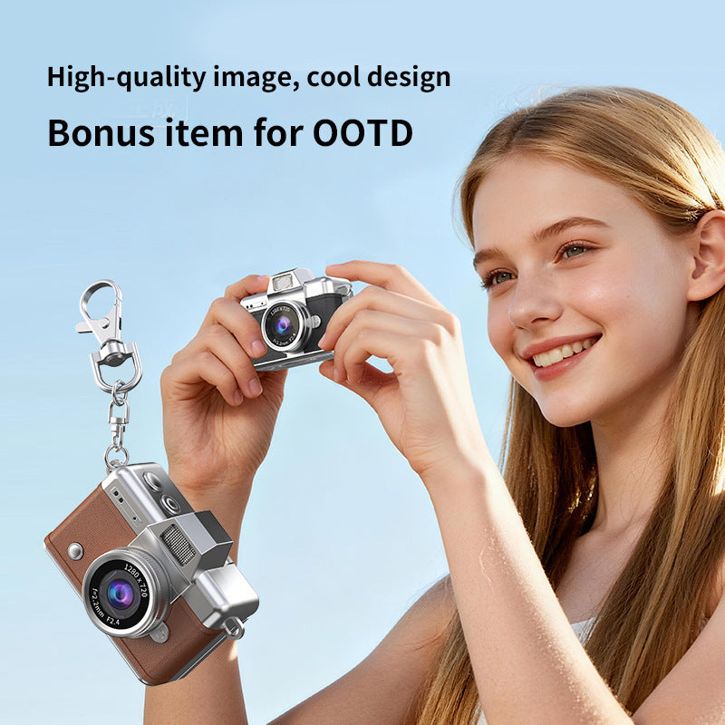 Thumb-flipping Screen Mini Student Party Campus Digital Retro Ccd High-definition Portable Small
