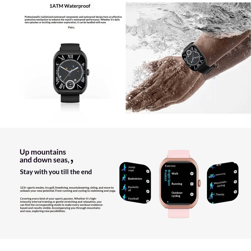 Men And Women's Sports Fitness Smartwatch