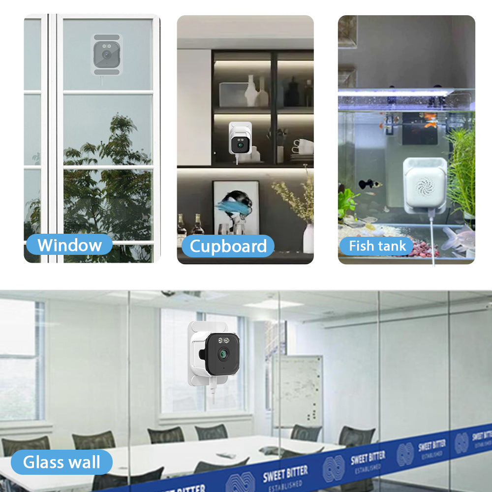 2K Window Camera WiFi 5G Dual-band Black Light Surveillance HD Wireless Indoor Window Camera