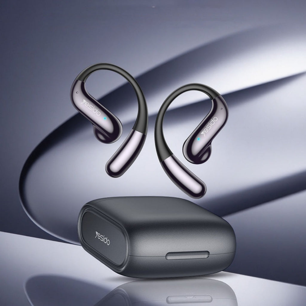 Long-lasting Over-ear Noise-canceling Wireless Bluetooth Earbuds