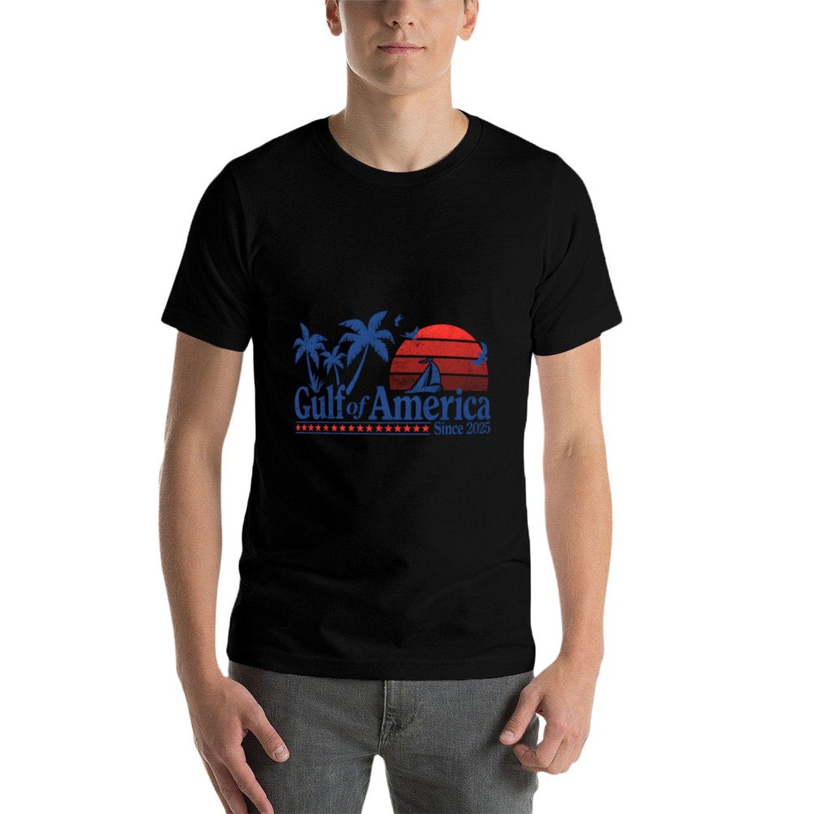 Gulf of US America Shirt Retro Golf of US America Shirt Sweatshirt Vintage-inspired T-Shirt