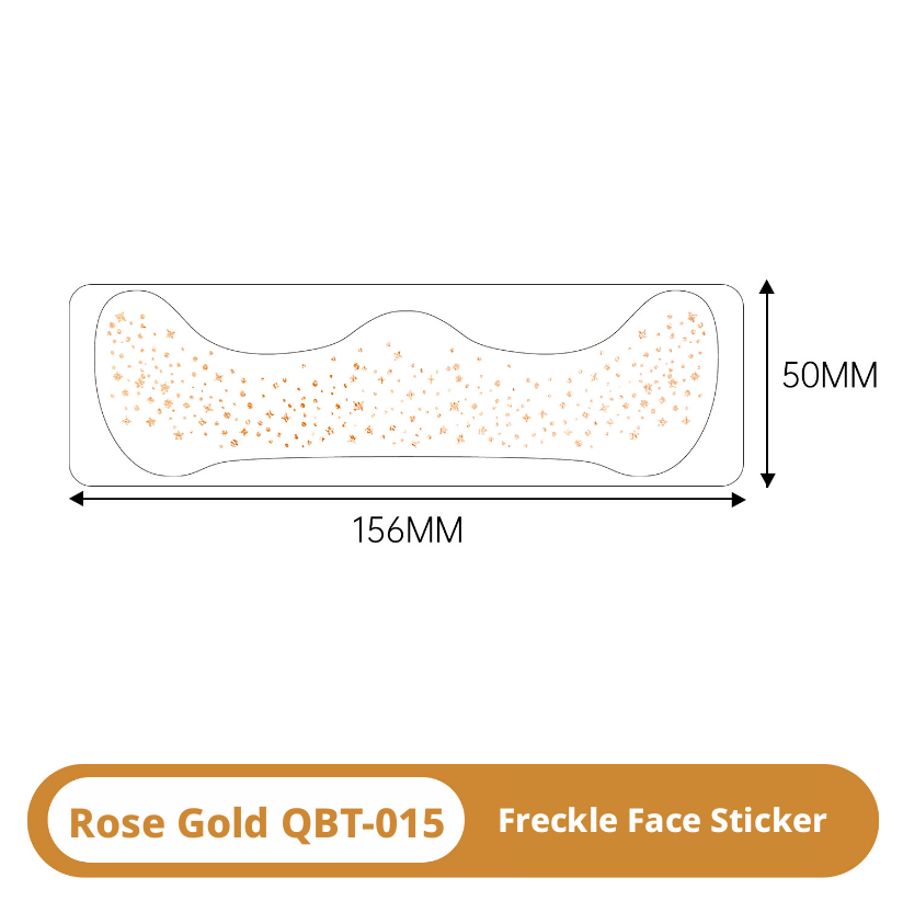 Beautiful girl tattoo sticker-flower style-gold-paper-1 sheet