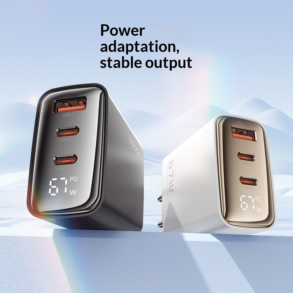 Xingrui Series Digital Display Super-Fast Charging Black Charger