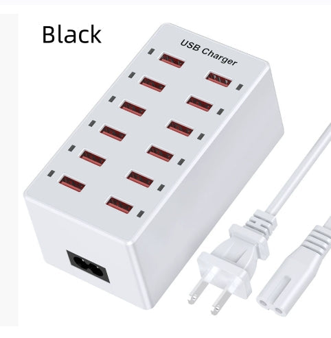 10-port 60W Multi-USB Charger