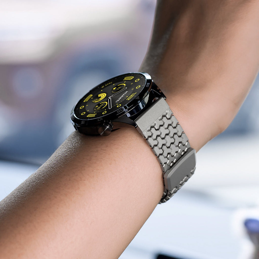 Dual Magnetic Strap Watch4pro Titanium Stainless Steel