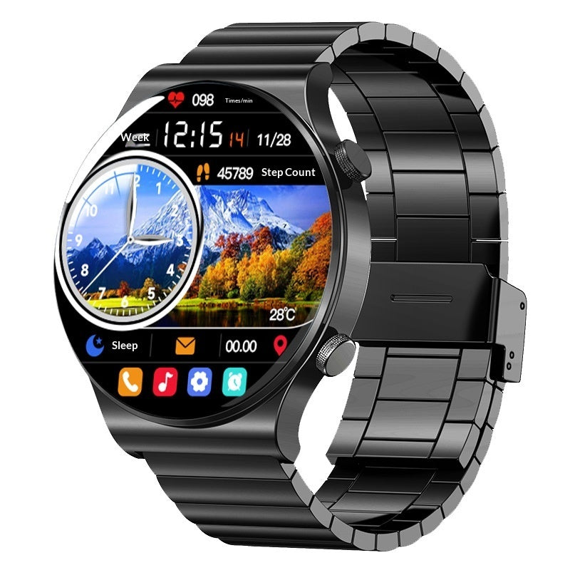 Smart Sports Watch With Bluetooth Calling Heart Rate And Blood Glucose Monitoringa Multifunctional Wrist Device